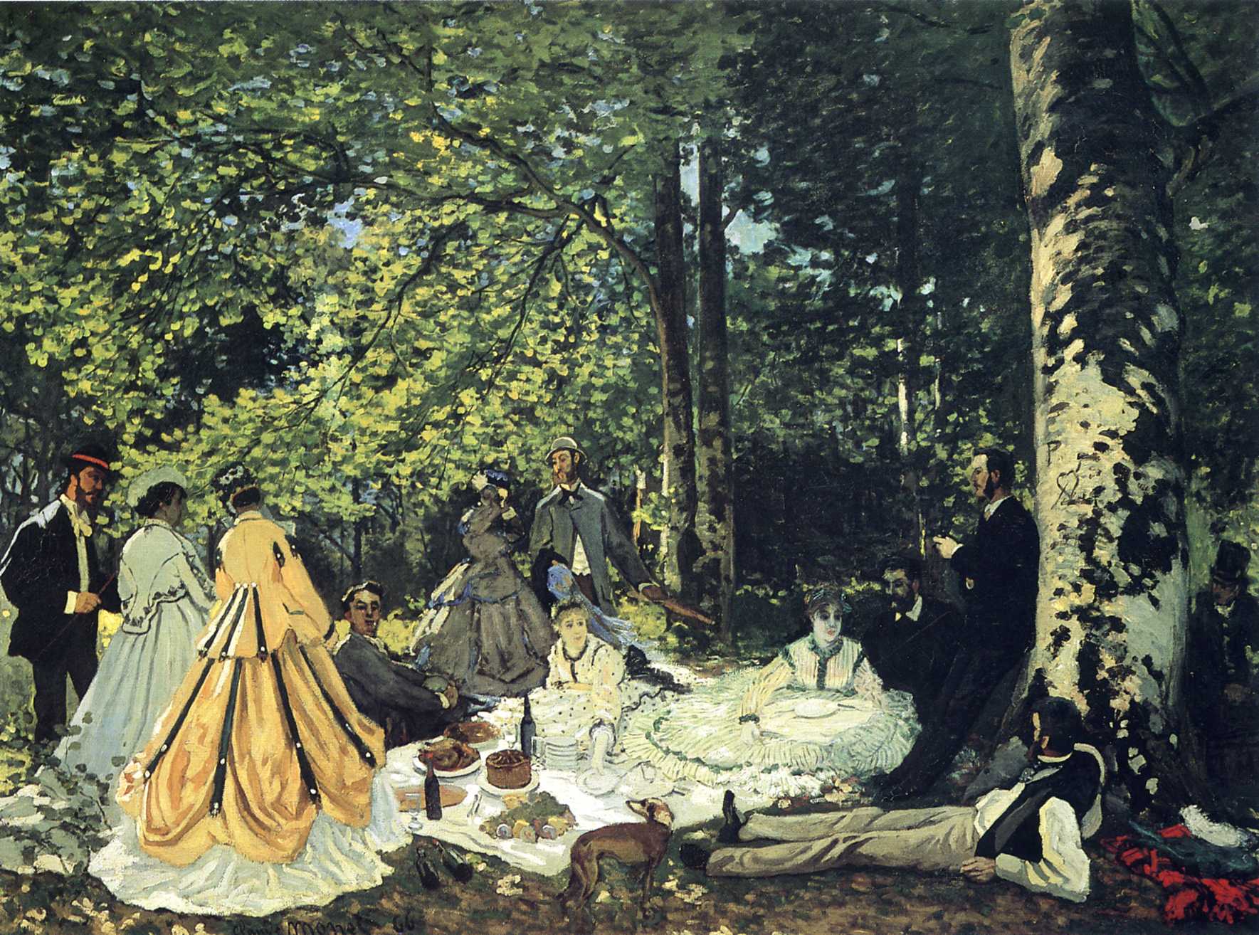 Lunch on the Grass 1865